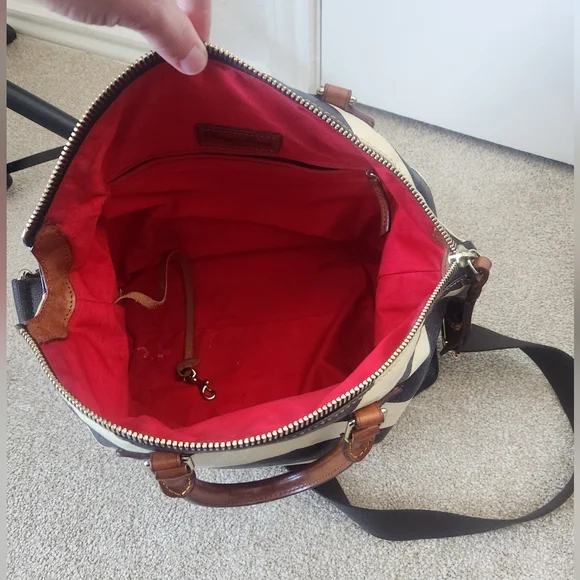 Dooney & Bourke Zebra Florentine Satchel - Picture 4 of 5